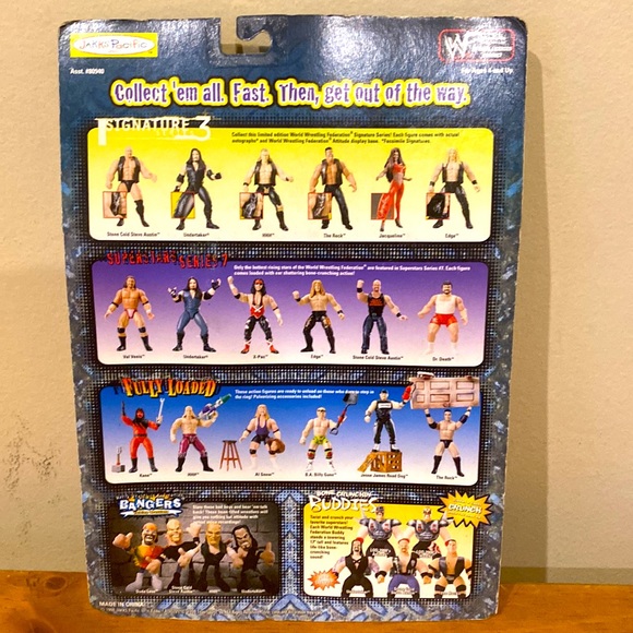 Vintage Jakks Pacific WWF Wrestle Mania XV Jacqueline Action Figure NIP - Picture 2 of 8